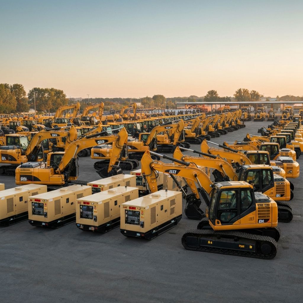 Frota de equipamentos